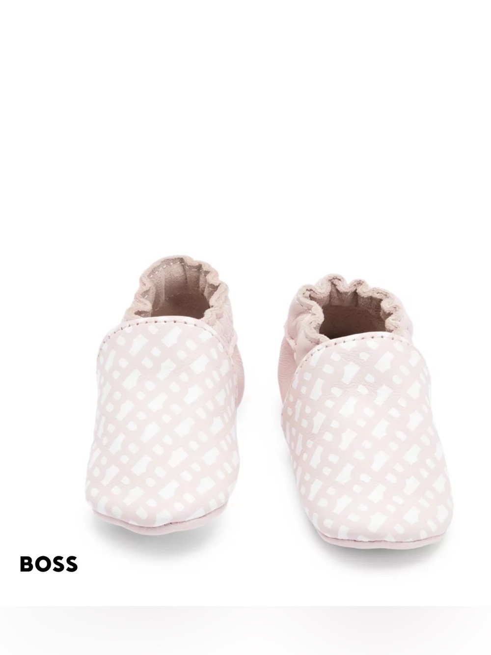 Boss Soft Pink Baby Walker Shoes NEW